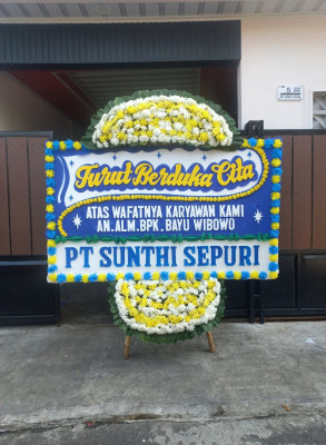 Papan Bunga Duka di Jawai